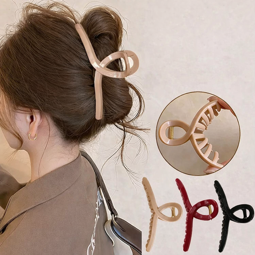 Soft Silicone Hair Claw Clips