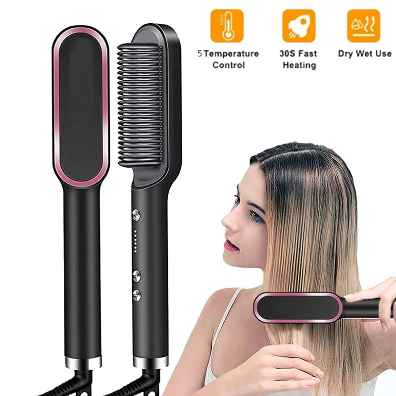 Heated Electric Hot Comb