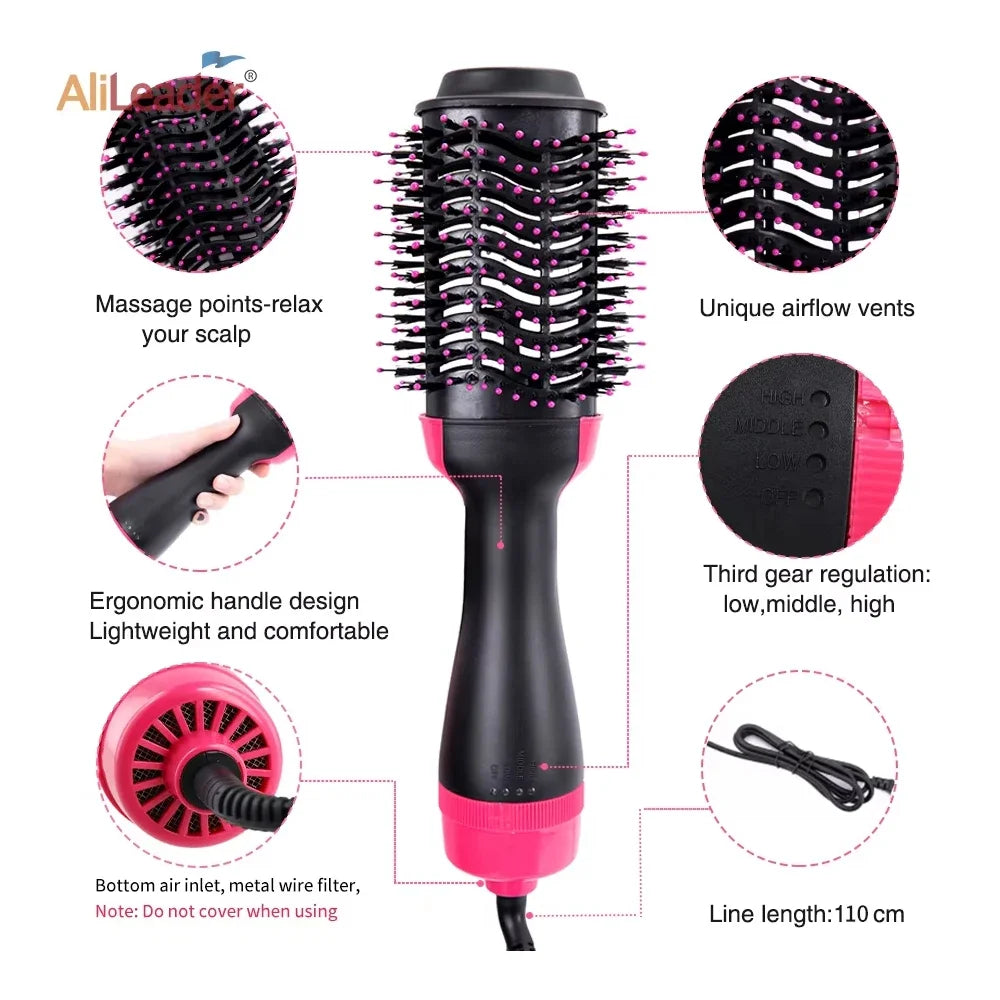 Hair Dryer 4 In 1 Brush