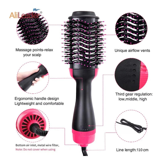 Hair Dryer 4 In 1 Brush