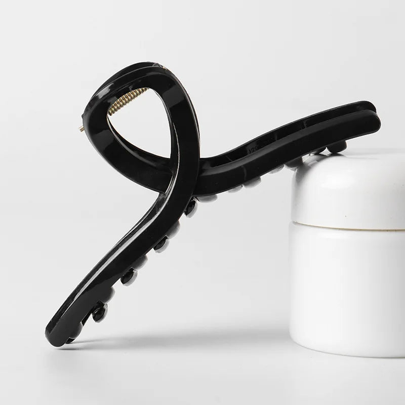 Soft Silicone Hair Claw Clips