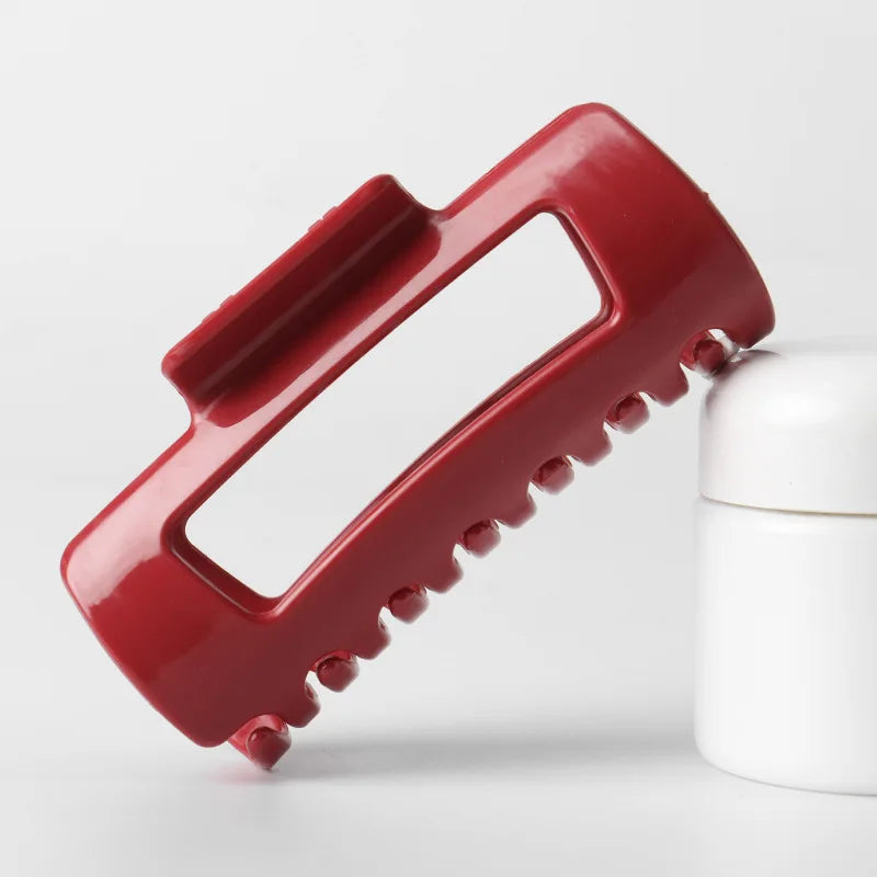 Soft Silicone Hair Claw Clips