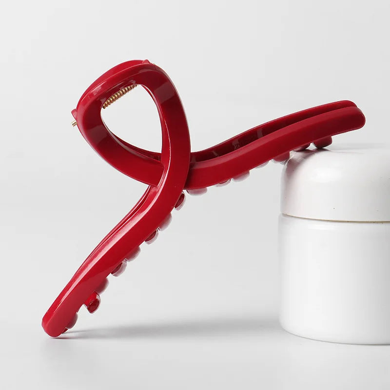 Soft Silicone Hair Claw Clips